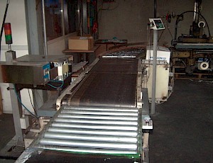 Pesatura con controllo peso ed etichettatura